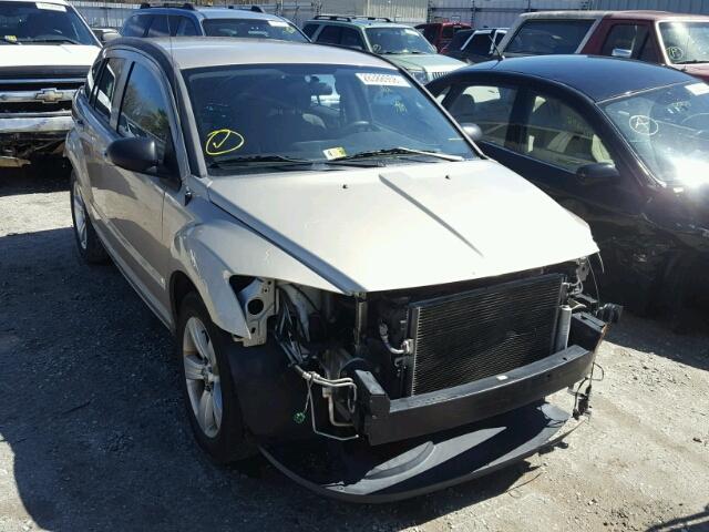 1B3CB4HA7AD650466 - 2010 DODGE CALIBER SX TAN photo 1