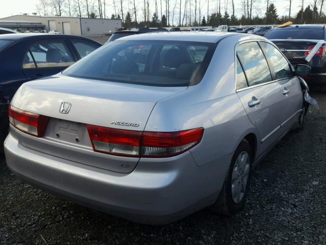 1HGCM56354A031908 - 2004 HONDA ACCORD LX SILVER photo 4