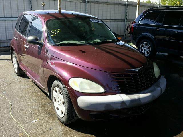 3C4FY58B92T323751 - 2002 CHRYSLER PT CRUISER RED photo 1