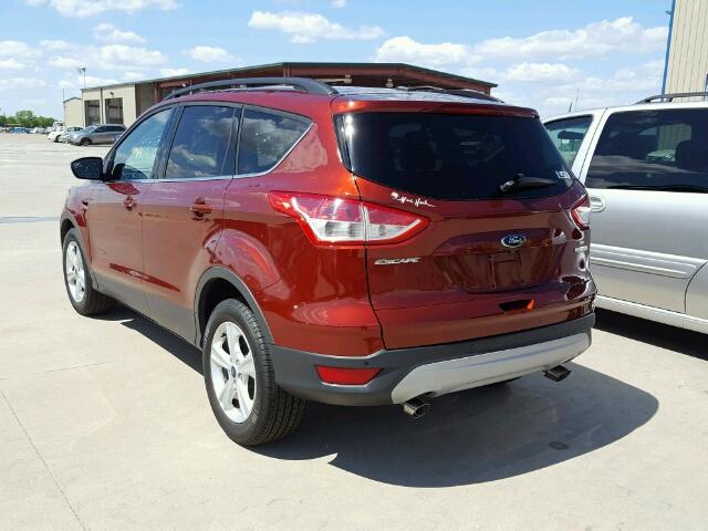 1FMCU0GX4EUB71575 - 2014 FORD ESCAPE SE ORANGE photo 3