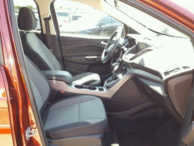 1FMCU0GX4EUB71575 - 2014 FORD ESCAPE SE ORANGE photo 5