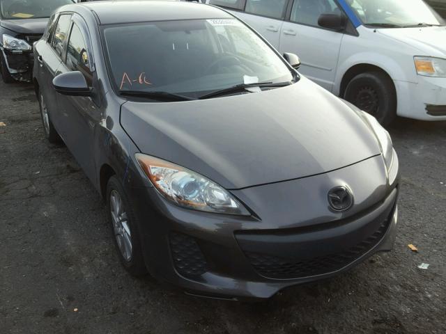 JM1BL1L84D1705214 - 2013 MAZDA 3 I CHARCOAL photo 1