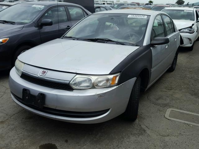 1G8AJ52F03Z102859 - 2003 SATURN ION LEVEL SILVER photo 2