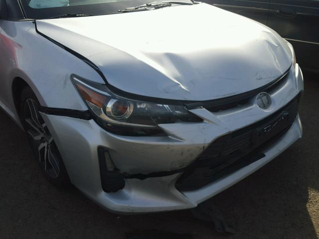 JTKJF5C74E3072598 - 2014 TOYOTA SCION TC 银色 照片 9