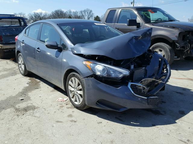 KNAFX4A61G5602237 - 2016 KIA FORTE LX TAN photo 1