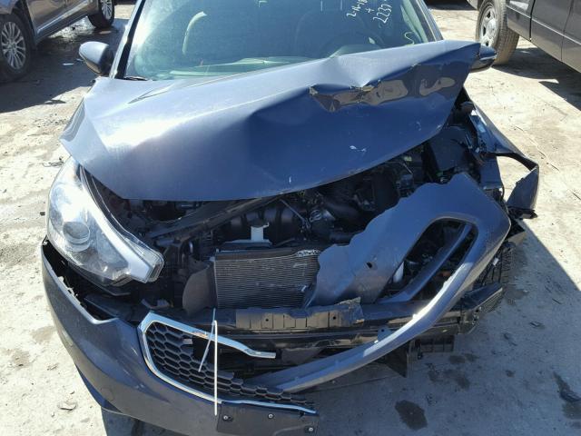 KNAFX4A61G5602237 - 2016 KIA FORTE LX TAN photo 7