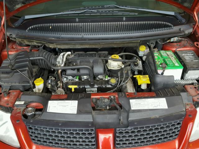 2B4GP44R81R313716 - 2001 DODGE GRAND CARA RED photo 7