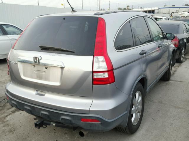 JHLRE38548C050939 - 2008 HONDA CR-V EX SILVER photo 4