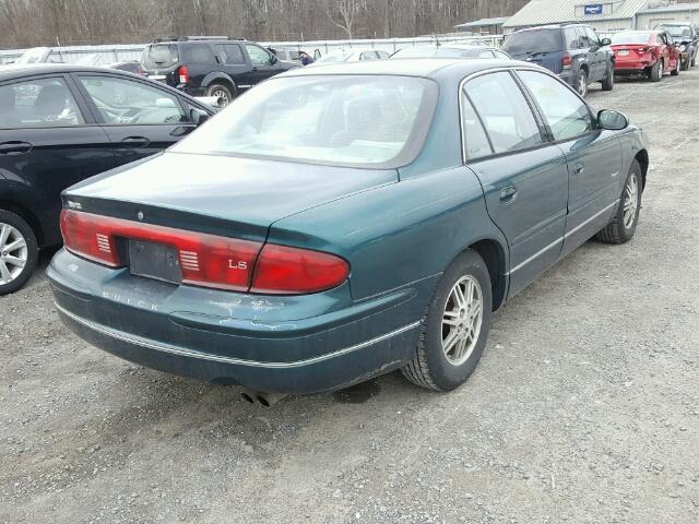 2G4WB52K7X1454000 - 1999 BUICK REGAL LS GREEN photo 4