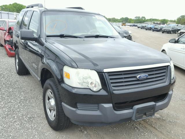 1FMEU62E96UB62910 - 2006 FORD EXPLORER X BLACK photo 1