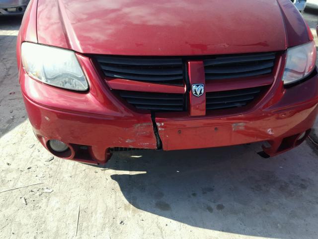 2D4GP44L86R898130 - 2006 DODGE GRAND CARA RED photo 9