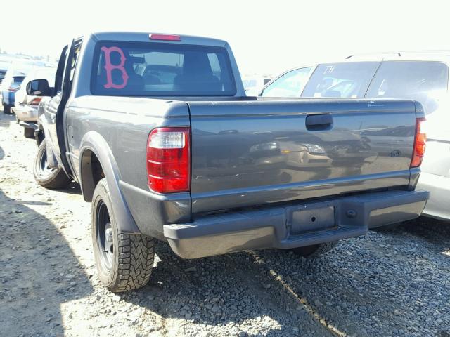 1FTYR10U35PA91717 - 2005 FORD RANGER CHARCOAL photo 3