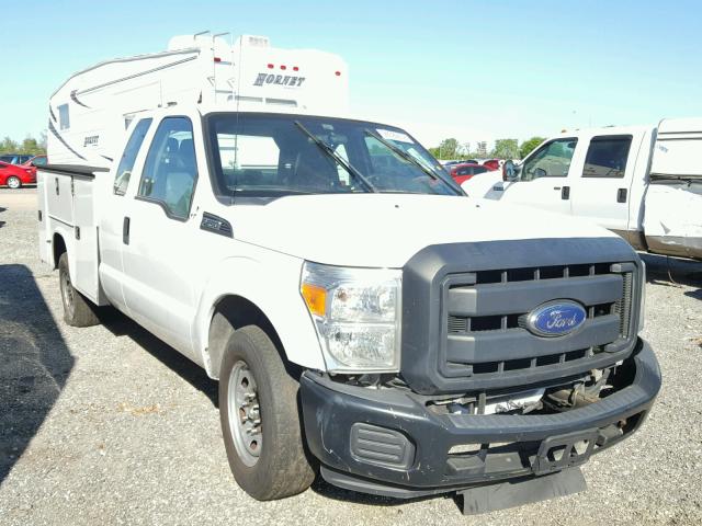 1FT7X2A61FEC68186 - 2015 FORD F250 SUPER WHITE photo 1