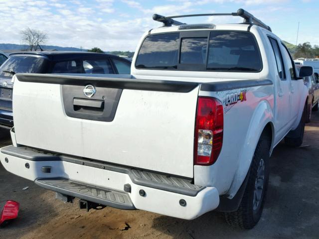 1N6AD0EV6EN732461 - 2014 NISSAN FRONTIER S WHITE photo 4