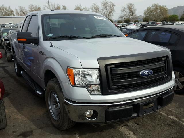 1FTEX1CM4EKD37837 - 2014 FORD F150 SUPER SILVER photo 1