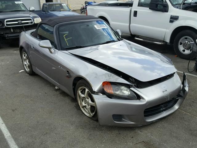 JHMAP11483T003639 - 2003 HONDA S2000 SILVER photo 1