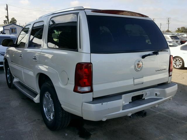 1GYEK63N63R134936 - 2003 CADILLAC ESCALADE L WHITE photo 3