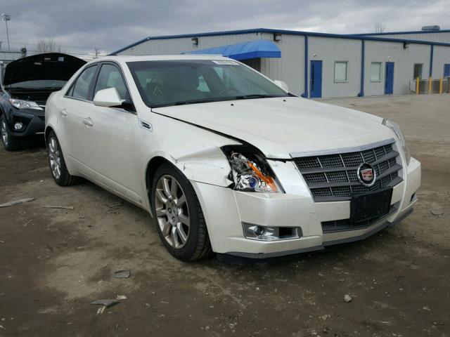 1G6DT57V880140481 - 2008 CADILLAC CTS HI FEA WHITE photo 1