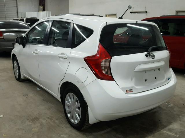 3N1CE2CP1FL364770 - 2015 NISSAN VERSA NOTE WHITE photo 3