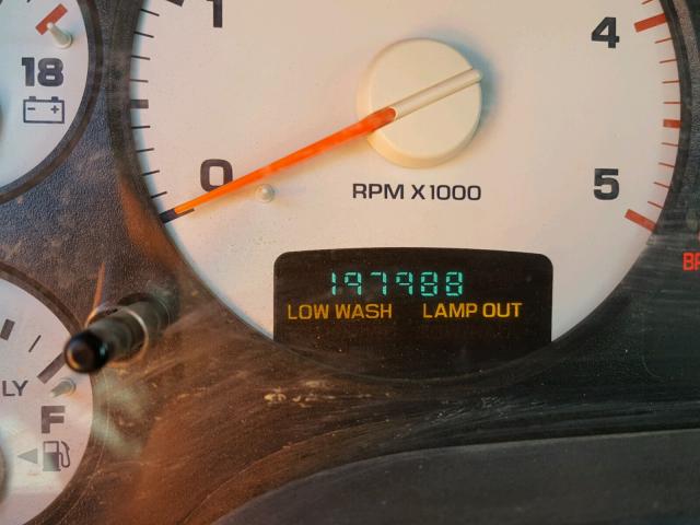 3D7KR28C95G866314 - 2005 DODGE RAM 2500 S RED photo 8