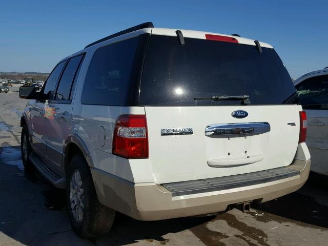 1FMFU17538LA76906 - 2008 FORD EXPEDITION WHITE photo 3