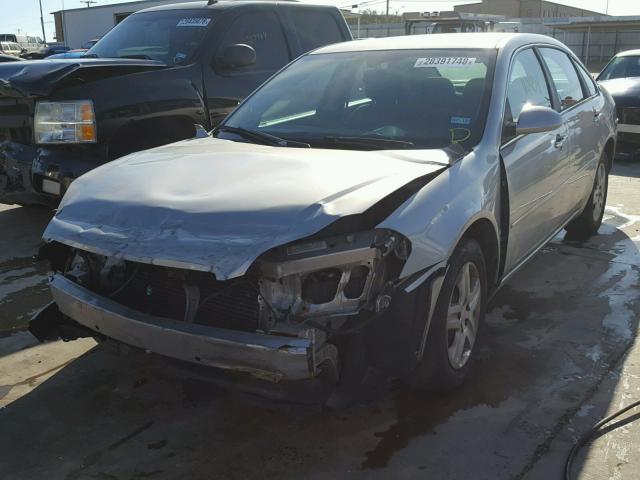 2G1WB58N081320526 - 2008 CHEVROLET IMPALA LS SILVER photo 2