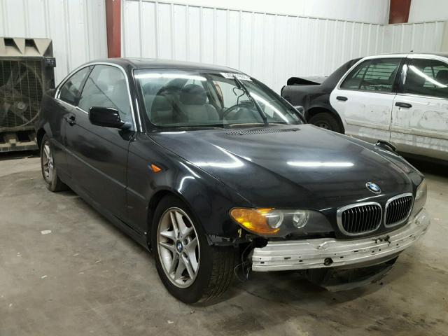 WBABD33424JY97302 - 2004 BMW 325 CI BLACK photo 1