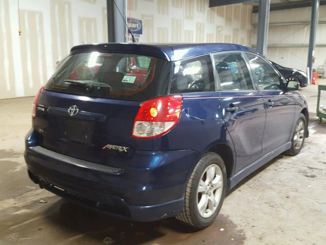 2T1KR32E84C229837 - 2004 TOYOTA COROLLA MA BLUE photo 4