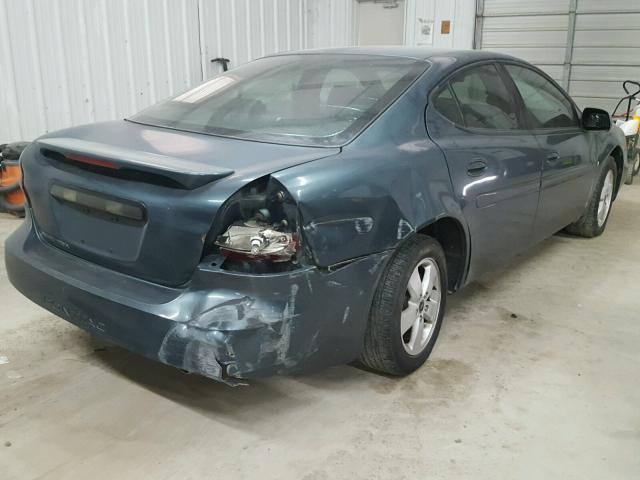 2G2WP552661146742 - 2006 PONTIAC GRAND PRIX BLUE photo 4