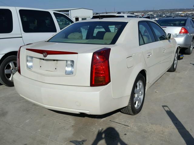 1G6DP577960104320 - 2006 CADILLAC CTS HI FEA WHITE photo 4