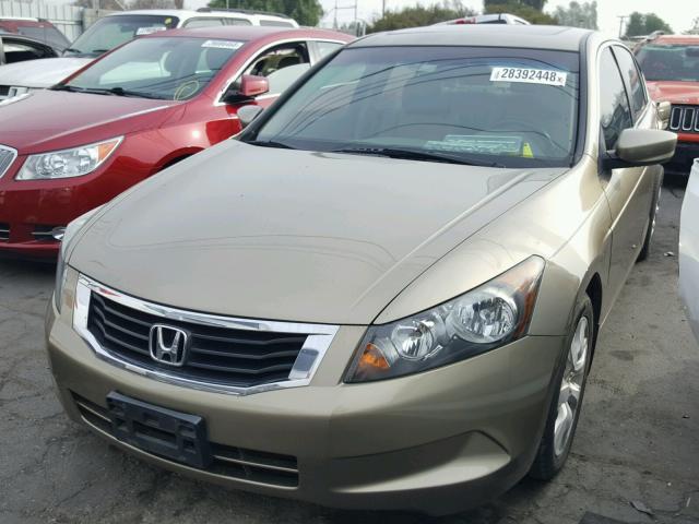 1HGCP2F87AA140416 - 2010 HONDA ACCORD EXL TAN photo 2