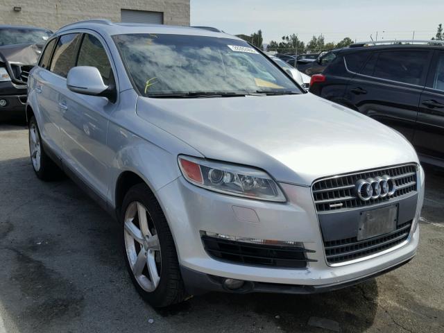 WA1BY74L47D043302 - 2007 AUDI Q7 3.6 QUA SILVER photo 1