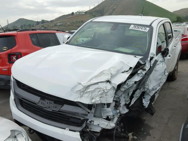 1GCGTDENXH1199033 - 2017 CHEVROLET COLORADO Z WHITE photo 2