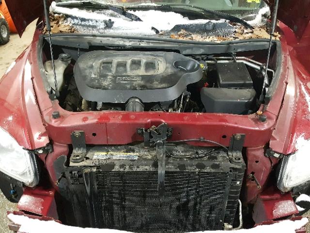 3GNDA13D66S547284 - 2006 CHEVROLET HHR LS MAROON photo 7