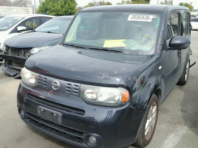 JN8AZ2KR3AT163103 - 2010 NISSAN CUBE BASE BLACK photo 2