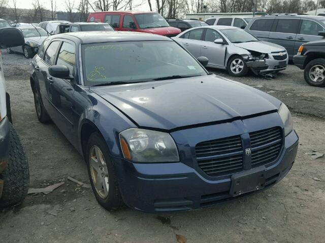 2D4FV48V55H167690 - 2005 DODGE MAGNUM SXT BLUE photo 1