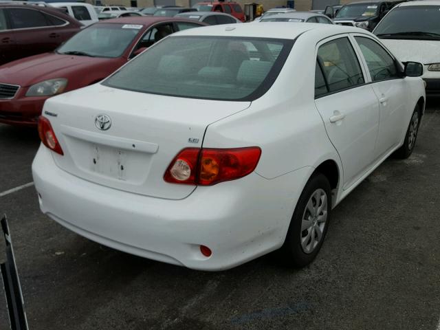 JTDBL40E69J040545 - 2009 TOYOTA COROLLA BA WHITE photo 4