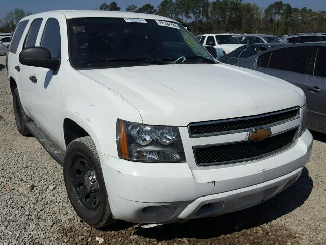 1GNLC2E02ER186921 - 2014 CHEVROLET TAHOE POLI WHITE photo 1