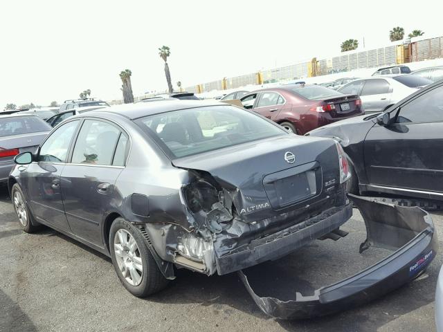 1N4AL11D26N332798 - 2006 NISSAN ALTIMA S CHARCOAL photo 3