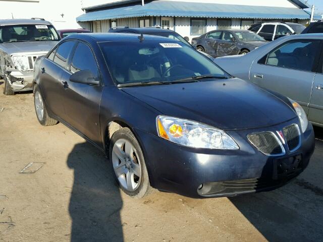 1G2ZJ57B994273876 - 2009 PONTIAC G6 BLUE photo 1