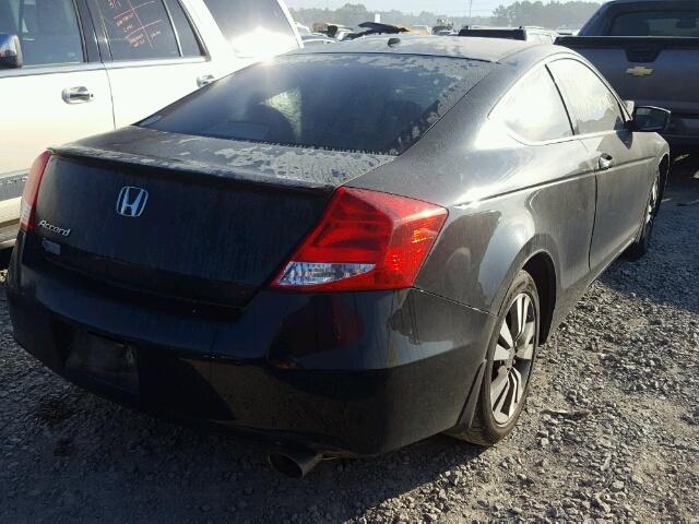 1HGCS1B87BA013973 - 2011 HONDA ACCORD EXL BLACK photo 4