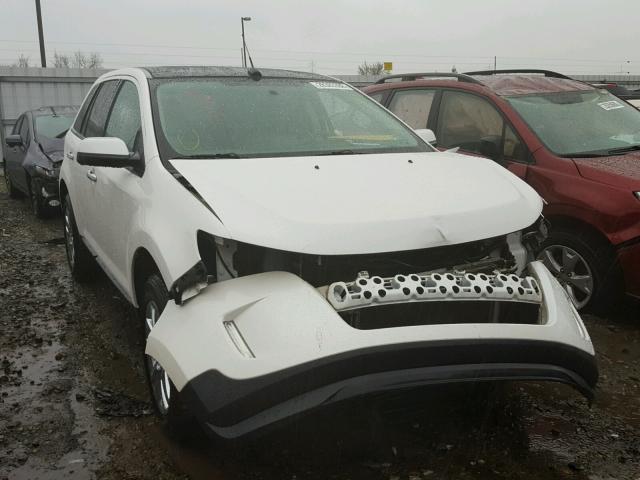 2FMDK3JC1BBB24409 - 2011 FORD EDGE SEL WHITE photo 1