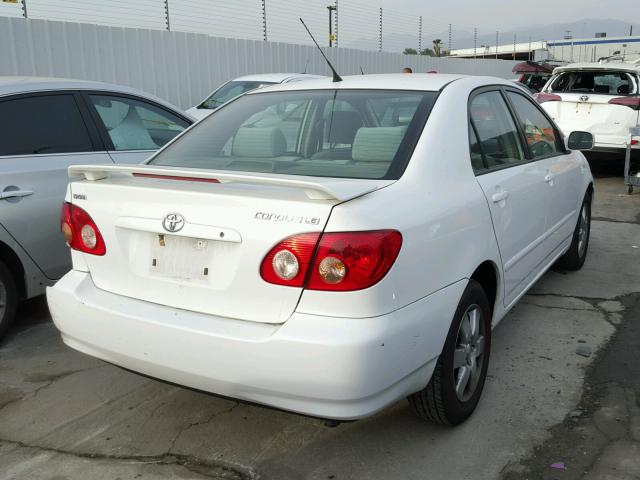 JTDBR32E770103080 - 2007 TOYOTA COROLLA CE WHITE photo 4