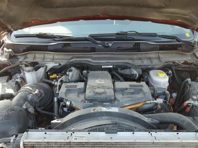 3C6UR5DL6HG578742 - 2017 RAM 2500 SLT MAROON photo 7