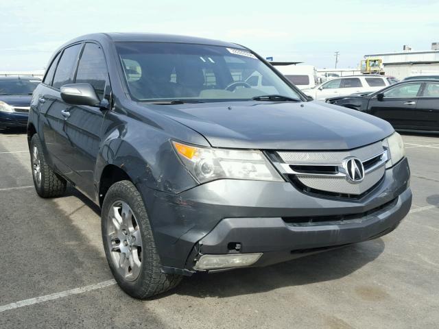 2HNYD28387H539273 - 2007 ACURA MDX TECHNO CHARCOAL photo 1