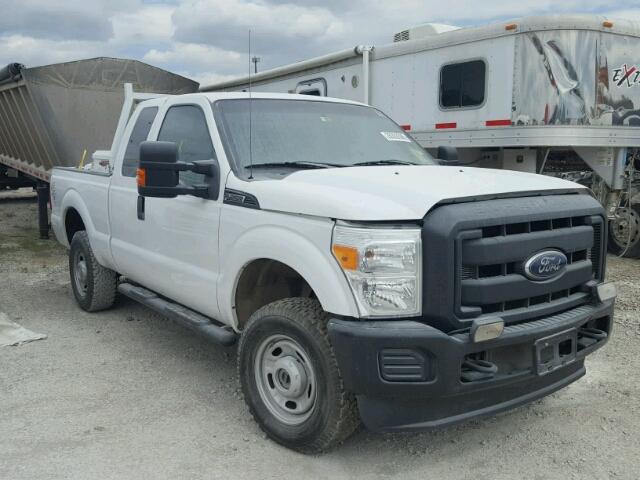 1FT7X2B62CEC15541 - 2012 FORD F250 SUPER WHITE photo 1