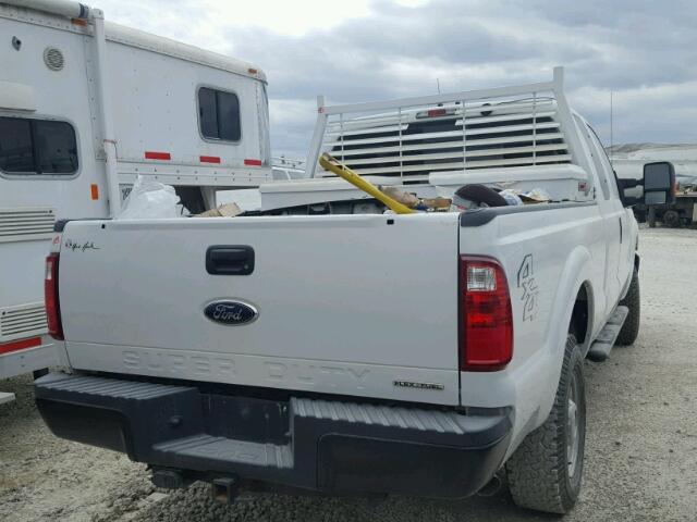 1FT7X2B62CEC15541 - 2012 FORD F250 SUPER WHITE photo 4