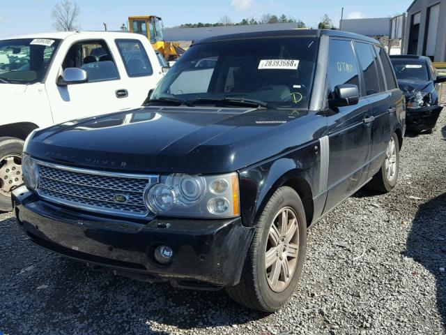 SALME15486A209132 - 2006 LAND ROVER RANGE ROVE BLACK photo 2