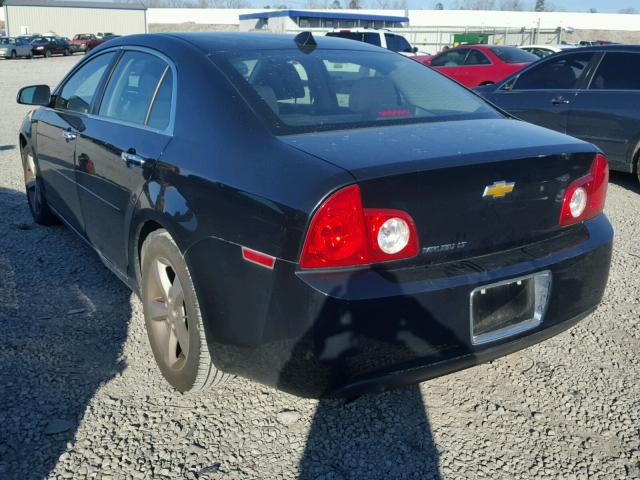 1G1ZC5E01CF200822 - 2012 CHEVROLET MALIBU 1LT 黑色 照片 3