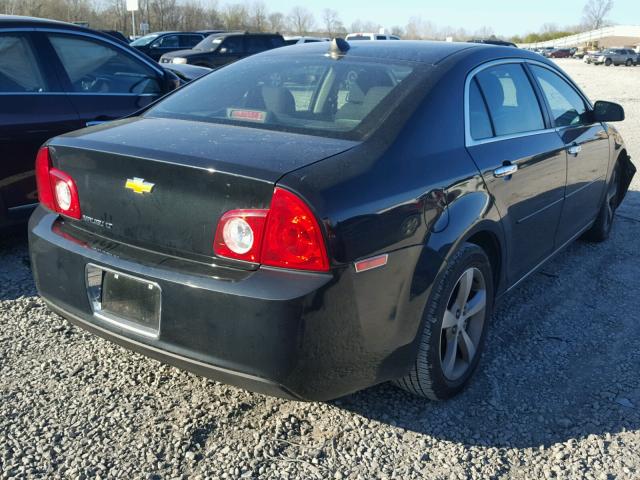 1G1ZC5E01CF200822 - 2012 CHEVROLET MALIBU 1LT 黑色 照片 4